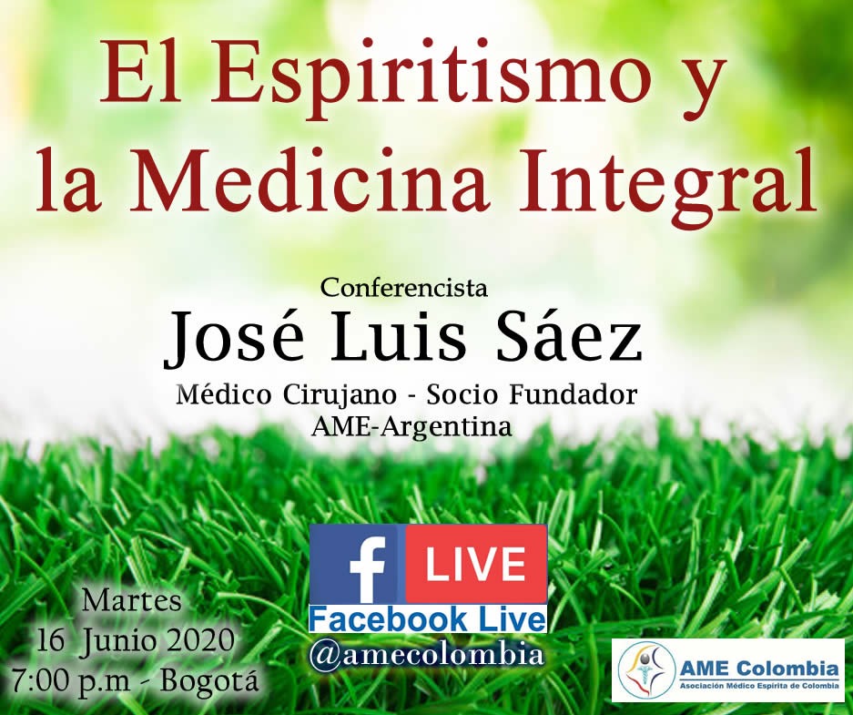 video de la conferencia El Espiritismo y la Medicina Integral.