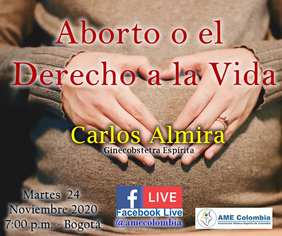 video de la conferencia Aborto o el derecho a la vida. Carlos Almira Noviembre 24 2020