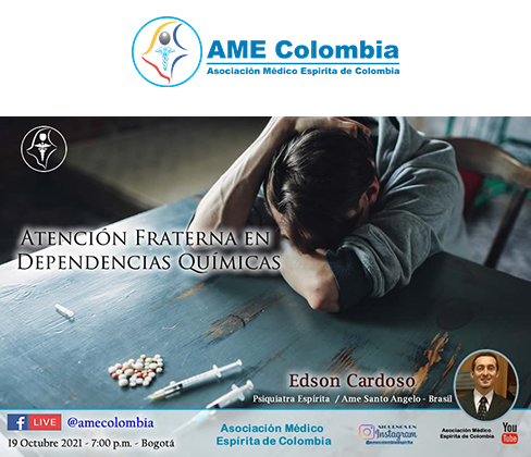 video de la conferencia Atención fraterna en dependencias químicas. Octubre19_2021