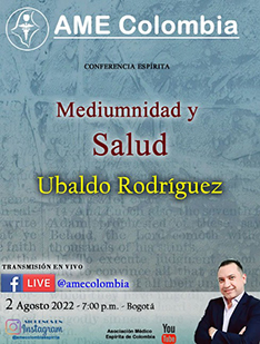 video de la conferencia Mediumnidad y Salud. agosto2_2022