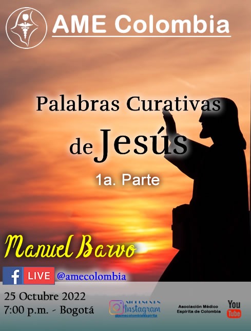 video de la conferencia Palabras curativas de Jesús. oct25_2022