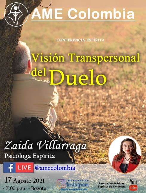 video de la conferencia Visión transpersonal del duelo. Agosto17_2021
